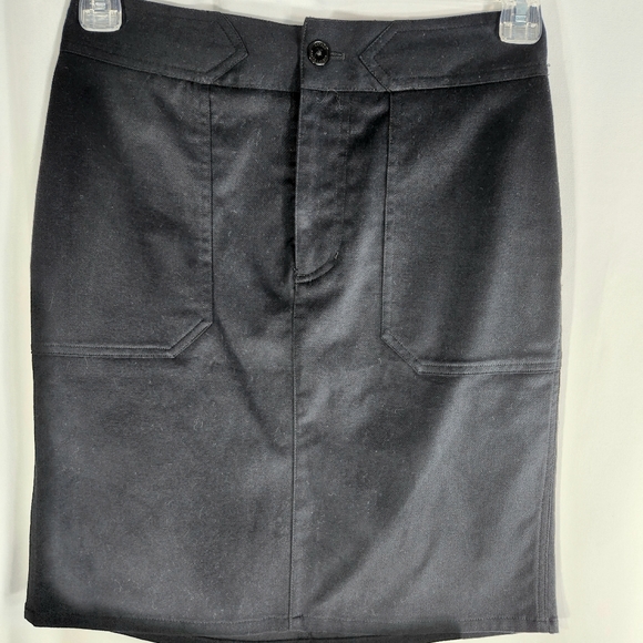 Lauren Ralph Lauren Green Label Black Skirt with Pockets Size 4 - Picture 1 of 9